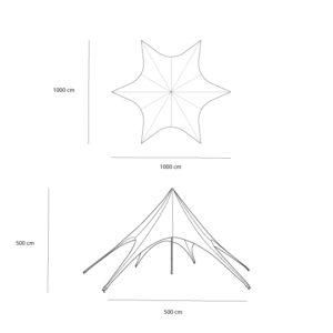 start tent matt Exponering och tryckprodukter till företag Star - Eventtält Eventtält <span lang="sv" tabindex="0">Star Eventtält, som är 5 m högt och 10 m i diameter, är det största utomhusevenemanget som vi tillhandahåller - men trots storleken - förblir detta specialtryckta spindeltält helt bärbart och lätt att montera.</span> ✔ Enkelsidigt tryck ✔ Möjligt med eget sublimeringstryck ✔ Möjlighet till helfärgat svart eller vitt tak ✔ Set innehåller två väskor Produktöversikt: Leveranstid: 10-12 Arbetsdagar Express: Kontakta Kundtjänst för offert Material: Polyester Stretch Tryck: Sublimering Standard Färger: Vit | Svart | Eget Tryck Väska: Ja (2 St) Kräver Filtyp: AI, EPS eller Vektor PDF Design Mall: Ja