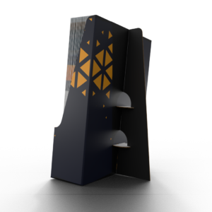 item 19375 Exponering och tryckprodukter till företag Folderställ - Ställ Ställ <span style="font-weight: bolder;">Produktöversikt:</span> <table style="height: 88px;" width="436"> <tbody> <tr> <td><strong>Alternativ</strong></td> <td><strong>Information</strong></td> </tr> <tr> <td>Materialtyp</td> <td>E/Kemiart</td> </tr> <tr> <td>Ark Storlek</td> <td>A4</td> </tr> <tr> <td>Produktvikt</td> <td>0.5 Kg</td> </tr> <tr> <td>Produkt Mått</td> <td>300 x 150 mm</td> </tr> <tr> <td>Platt Mått</td> <td>300 x 150 x 30 mm</td> </tr> </tbody> </table>